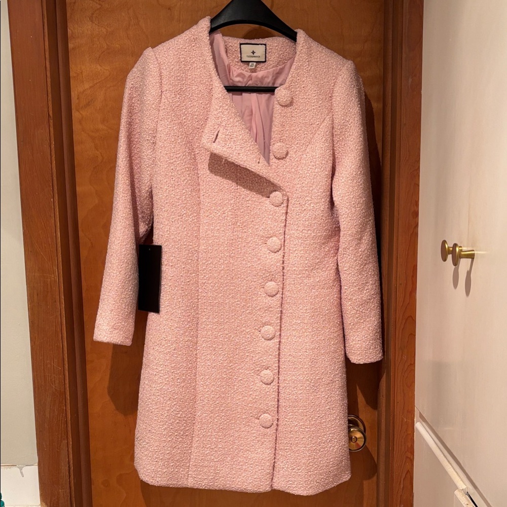Chic Pink Teddy Jacket for Women